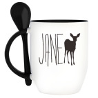 Кружка с ложкой