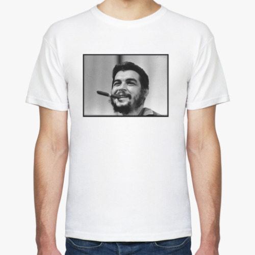 Футболка с принтом  Че