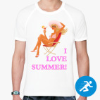 Мужская спортивная футболка