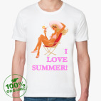 Мужская футболка органик