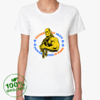 Женская футболка органик