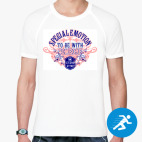 Мужская спортивная футболка