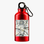 Металлическая бутылка 400 мл UV-DTF