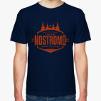Классическая футболка Чужой. Nostromo