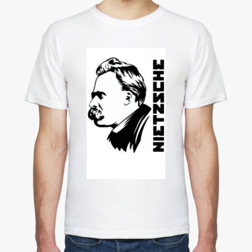 Футболка с принтом Nietzsche
