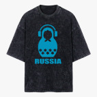 Футболка оверсайз вареная