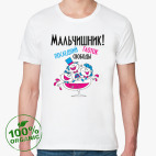 Мужская футболка органик