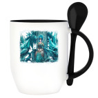 Кружка с ложкой