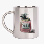 Кружка металлическая