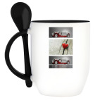 Кружка с ложкой