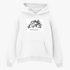 Толстовка худи оверсайз