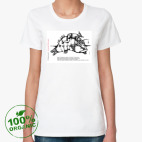 Женская футболка органик
