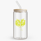 Банка с бамбуковой крышкой