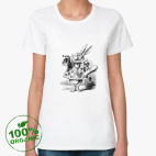 Женская футболка органик