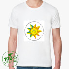 Мужская футболка органик