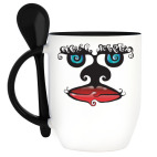 Кружка с ложкой