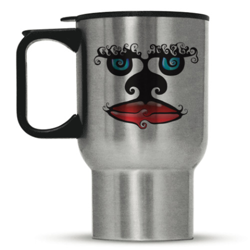 Кружка-термос с принтом Этно