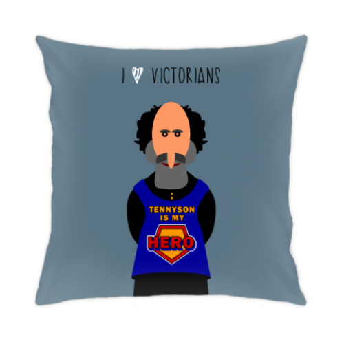 Подушка с принтом Английские писатели