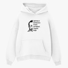 Толстовка худи оверсайз