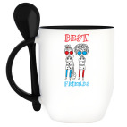 Кружка с ложкой