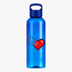 Прозрачная спортивная бутылка