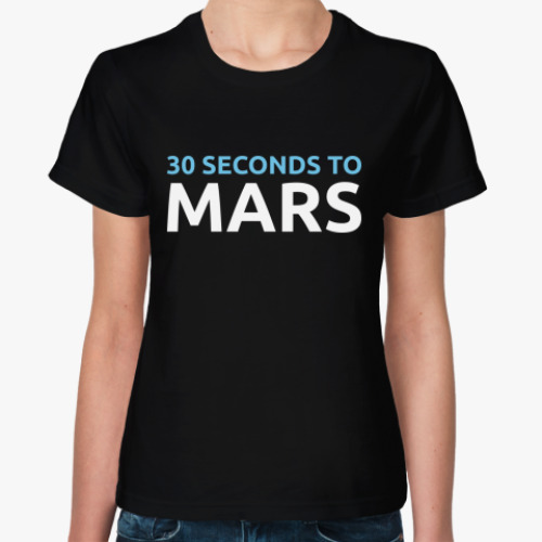 Женская футболка с принтом 30 Seconds To Mars