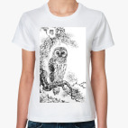 Сова на сосне