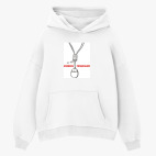 Толстовка худи оверсайз