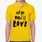 Мужская рубашка поло