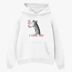 Толстовка худи оверсайз