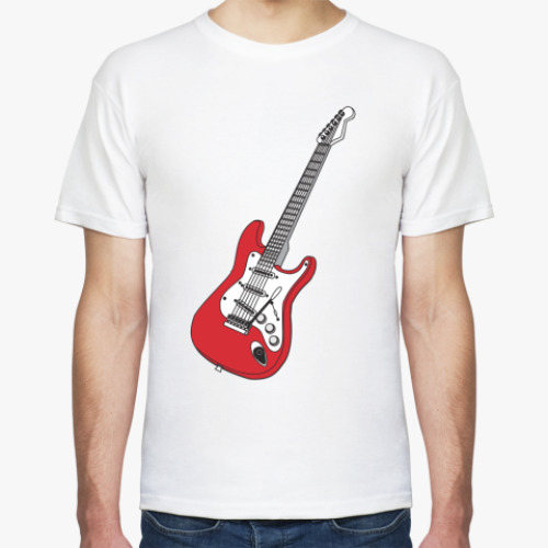 Футболка с принтом  Guitar