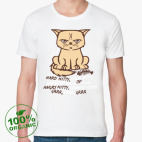 Мужская футболка органик