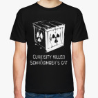 Классическая футболка Кот Шрёдингера