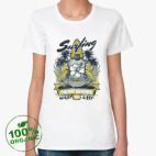 Женская футболка органик