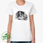 Женская футболка органик