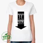 Женская футболка органик