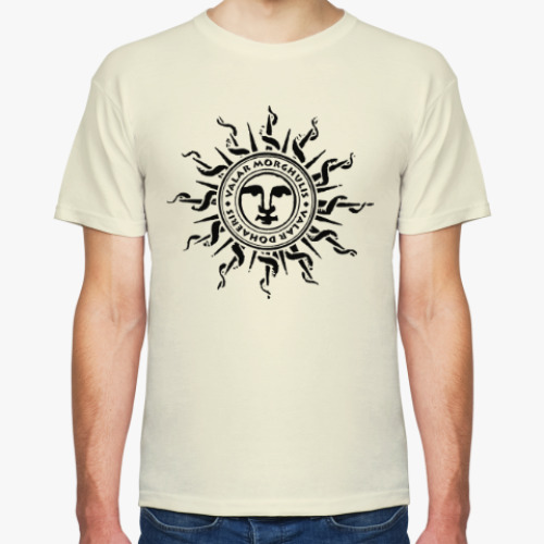 Футболка с принтом Valar morghulis