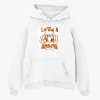 Толстовка худи оверсайз