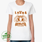 Женская футболка органик