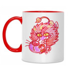 Двухцветная кружка FrankenLion