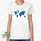 Женская футболка органик