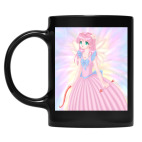 Кружка цветная UV-DTF