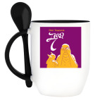 Кружка с ложкой