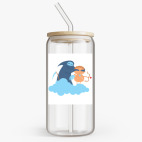 Банка с бамбуковой крышкой