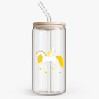 Банка с бамбуковой крышкой