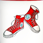 Красные кеды