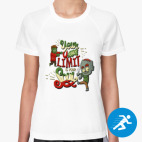 Женская спортивная футболка