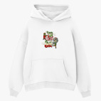 Толстовка худи оверсайз