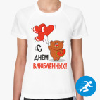 Женская спортивная футболка