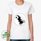 Женская футболка органик